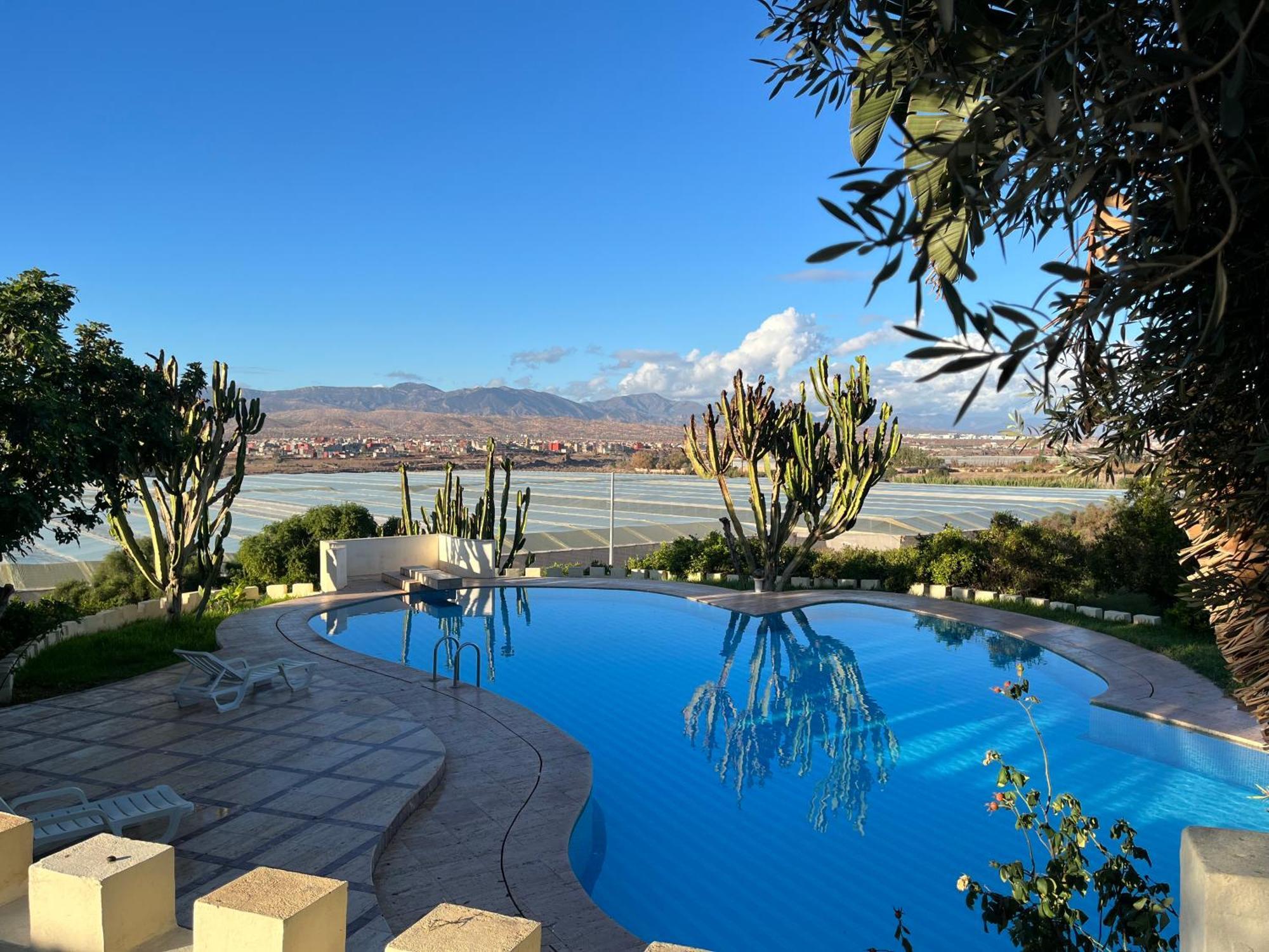 Tiguimi Vacances - Oasis Villas, Cadre Naturel Et Vue Montagne Agádír Exteriér fotografie